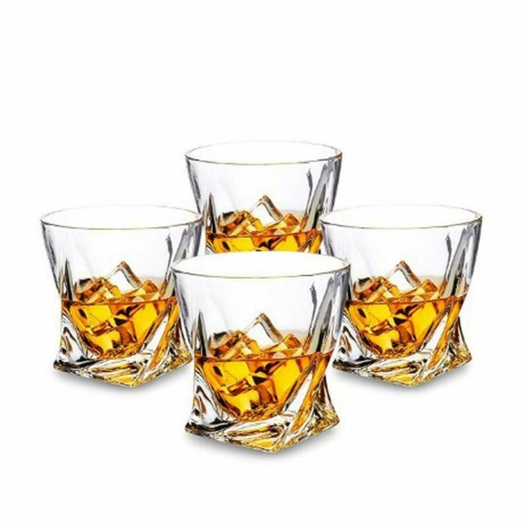 Other - Twist Whiskey Glasses 10 oz Set of 4